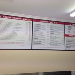 Mojo's - No takeaway menus as they are getting printed currently