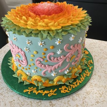 Nadines Bakery - Spectacular cake decoration. My first look at the finished cake at the bakery for my Mom's 75th bday. Ready and on time and perfect! - Bakeries Near Me - Tucson, Arizona Nadines Bakery - Spectacular cake decoration. My first look at the finished cake at the bakery for my Mom's 75th bday. Ready and on time and perfect! - Bakeries Near Me - Tucson, Arizona