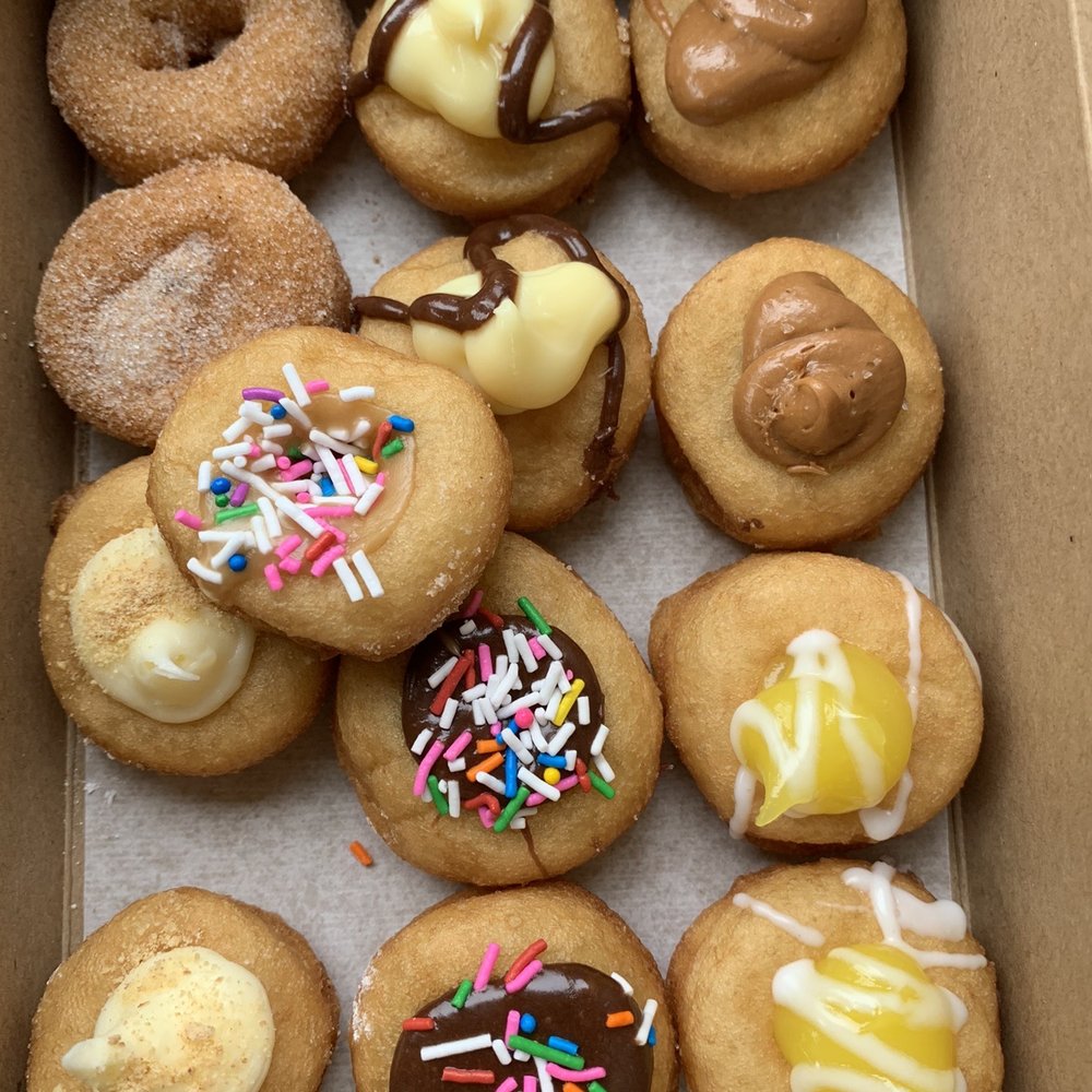 Outpost Mini Donut Company - Baker's dozen in box - Donuts Near Me - Richmond, British Columbia Outpost Mini Donut Company - Baker's dozen in box - Donuts Near Me - Richmond, British Columbia