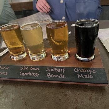 Prison Hill Brewing - Flight of beer - New American Near Me - Yuma, Arizona Prison Hill Brewing - Flight of beer - New American Near Me - Yuma, Arizona
