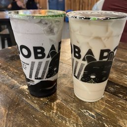 Taro Slush and Jasmine Brown Rice Milk Tea Taro Slush and Jasmine Brown Rice Milk Tea