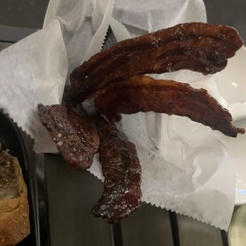 Bourbon's Kitchen & Cocktails - Candied bacon - Cocktail Bars Near Me - Framingham, Massachusetts