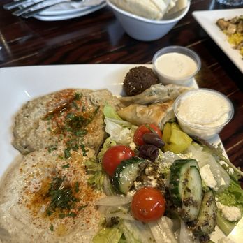 Ansari's Mediterranean Grill & Lounge - Vegetarian Mediterranean Combo (lunch) - Mediterranean Near Me - Eagan, Minnesota Ansari's Mediterranean Grill & Lounge - Vegetarian Mediterranean Combo (lunch) - Mediterranean Near Me - Eagan, Minnesota