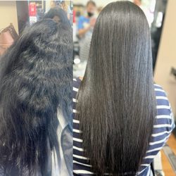 Japanese straight perm! By Shirley