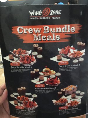 Menu photo 5 Wing Zone Angeles City, PAM