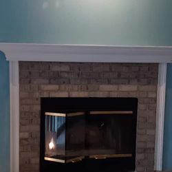 Birken Construction - My finished fireplace