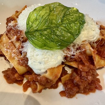 The Salted Pig - Eggplant Bolognese - Gastropubs Near Me - Riverside, California