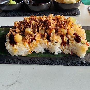 Sushi Rose - The scallops roll. - Sushi Bars Near Me - Winston-Salem, North Carolina Sushi Rose - The scallops roll. - Sushi Bars Near Me - Winston-Salem, North Carolina