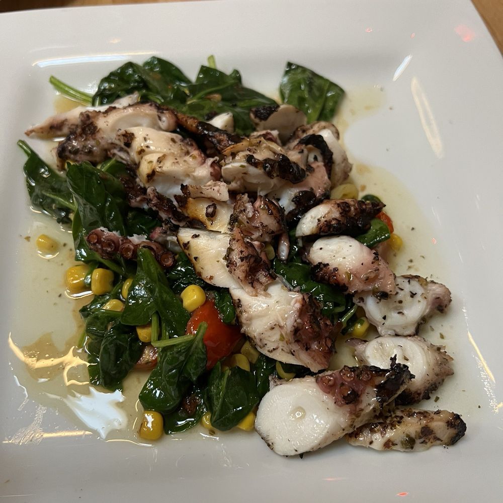 Grilled octopus