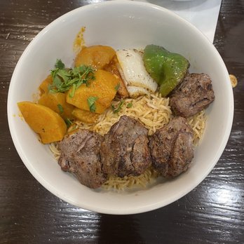 Kandahar Afghan Kitchen - Seekh kabob- lamb was pretty dry - Afghan Near Me - Baltimore, Maryland