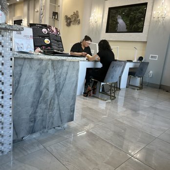 Orchid Nail Lounge - My daughter getting nails done - Nail Salons Near Me - McKinney, Texas