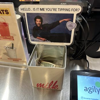 Milk Bar - Lionel Richie tip jar - Desserts Near Me - Las Vegas, Nevada Milk Bar - Lionel Richie tip jar - Desserts Near Me - Las Vegas, Nevada
