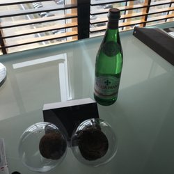 DoubleTree - A welcome bottle of mineral water and two sweets upon arrival.