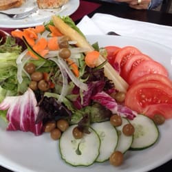 Refugi De montgarri - La ensalada del menú.