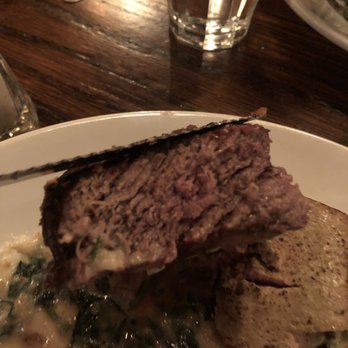Vite Vinosteria - My steak, obviously well done. - Italian Near Me - Astoria, New York Vite Vinosteria - My steak, obviously well done. - Italian Near Me - Astoria, New York