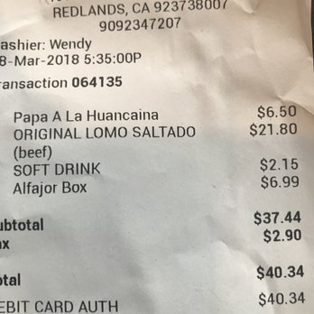 Red Panka - Prices are ok, but portions are not too big. Peruvian flavor is not there. This is more a hipster place not really fusion - Peruvian Near Me - Redlands, California Red Panka - Prices are ok, but portions are not too big. Peruvian flavor is not there. This is more a hipster place not really fusion - Peruvian Near Me - Redlands, California
