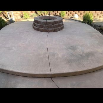 Pressurized Cleaning Solutions - My dirty fire pit area - Pressure Washers Near Me