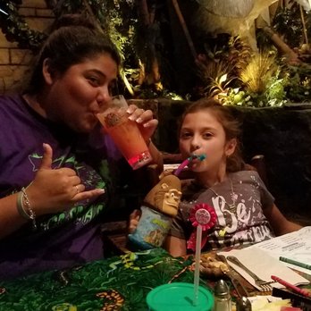 Rainforest Cafe - Drinking it up at the Forest. - American Near Me - San Antonio, Texas Rainforest Cafe - Drinking it up at the Forest. - American Near Me - San Antonio, Texas