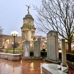Soldiers' Monument - Vietnam, war on terror and other war memorials in ventral Park on main st