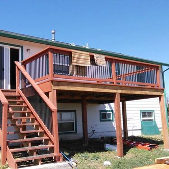 All Decked Out - deck remodel before - Handyman Near Me All Decked Out - deck remodel before - Handyman Near Me