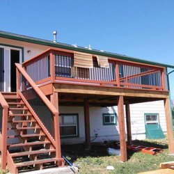 All Decked Out - deck remodel before