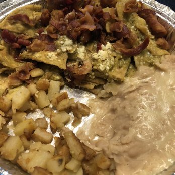 Los Taquitos - Chilaquiles- but missing the eggs & the side of tortillas :-( - Mexican Near Me - Phoenix, Arizona Los Taquitos - Chilaquiles- but missing the eggs & the side of tortillas :-( - Mexican Near Me - Phoenix, Arizona