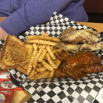 Hot Tender Wings - Mango habanero and garlic parm tenders - Chicken Wings Near Me - Bakersfield, California