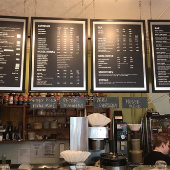 Sidewinder Coffee - Menu Board - specials may be advertised elsewhere - Coffee & Tea Near Me - Cincinnati, Ohio