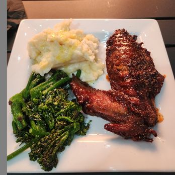 Venue 2106 - Turkey wing with broccolini - Lounges Near Me - Tampa, Florida Venue 2106 - Turkey wing with broccolini - Lounges Near Me - Tampa, Florida