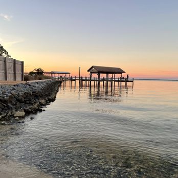 Topsail Hill/Gregory E Moore RV Resort - A beautiful sunset - Campgrounds Near Me - Santa Rosa Beach, Florida