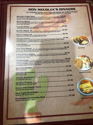Menu photo 2 Don Melquias Mexican Restaurant Granbury, TX Menu photo 2 Don Melquias Mexican Restaurant Granbury, TX