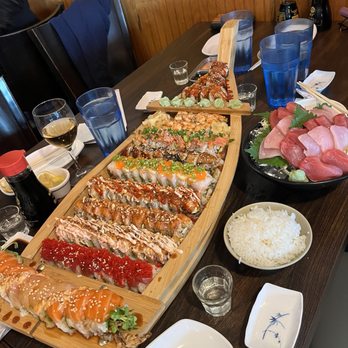Imura Japanese Restaurant - Another "boat" load of sushi on Friday 8/16/24 visit. - Japanese Near Me - Watsonville, California Imura Japanese Restaurant - Another "boat" load of sushi on Friday 8/16/24 visit. - Japanese Near Me - Watsonville, California