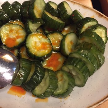 Sumiao Hunan Kitchen - Spicy Crunchy Cucumber - Chinese Near Me - Cambridge, Massachusetts