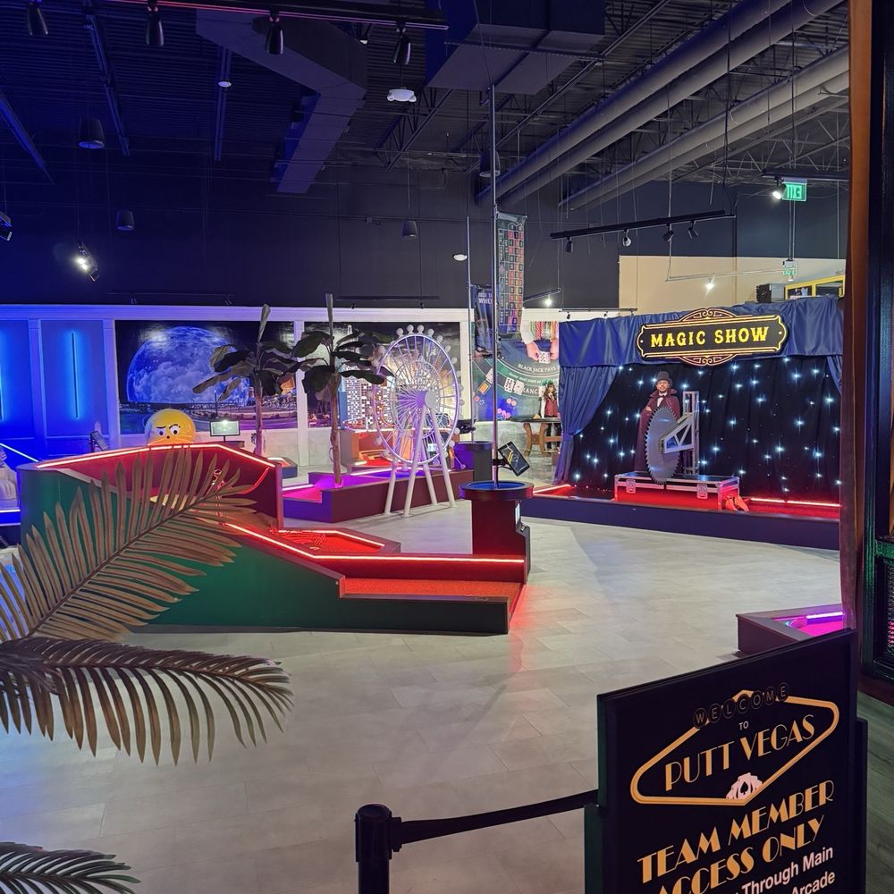 Austin’s - Vegas Putt Putt inside - Bowling Near Me - Pflugerville, Texas