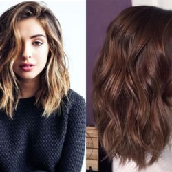 Xanadu Hair Salon - What I wanted is on the left, and what I got is on the right. I was charged $145 for this, and they asked for another $90 to fix it.