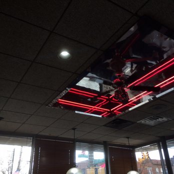 Golden Eagle Restaurant - red neons on the ceiling - Diners Near Me - Bronx, New York Golden Eagle Restaurant - red neons on the ceiling - Diners Near Me - Bronx, New York