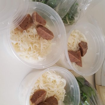Pho 45 - Three beef Pho 45 Dac Biet bowls (the beef brisket and fillet are separated into its own bag) - Vietnamese Near Me - Garden Grove, California Pho 45 - Three beef Pho 45 Dac Biet bowls (the beef brisket and fillet are separated into its own bag) - Vietnamese Near Me - Garden Grove, California