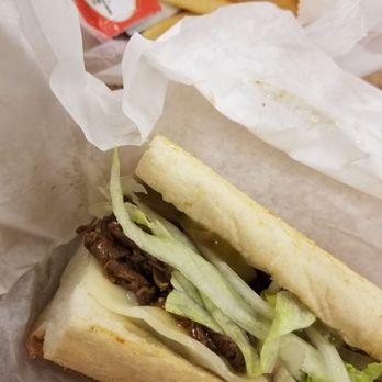 Jack's Sub - 6 in teriyaki beef sub with small fry - Burgers Near Me - El Monte, California Jack's Sub - 6 in teriyaki beef sub with small fry - Burgers Near Me - El Monte, California