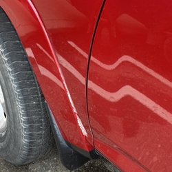Jax Kar Wash - Brighton - mud on trim after wash