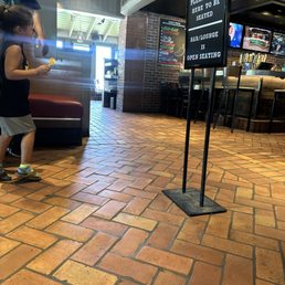 Wait time is crazy here there's not stuff to work a lot of table are free but they don't have servers which is so bad a famous restaurant
