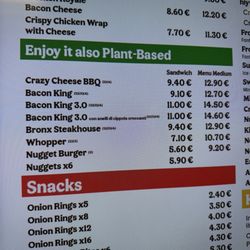 Burger King - Plant based