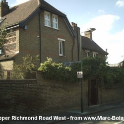 Marc Bolan's Last home