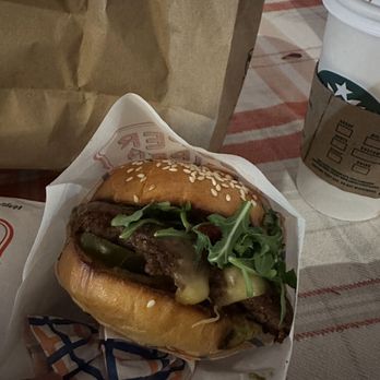 Super Duper Burgers - The one with havarti cheese- can't remember the name - Burgers Near Me - Novato, California