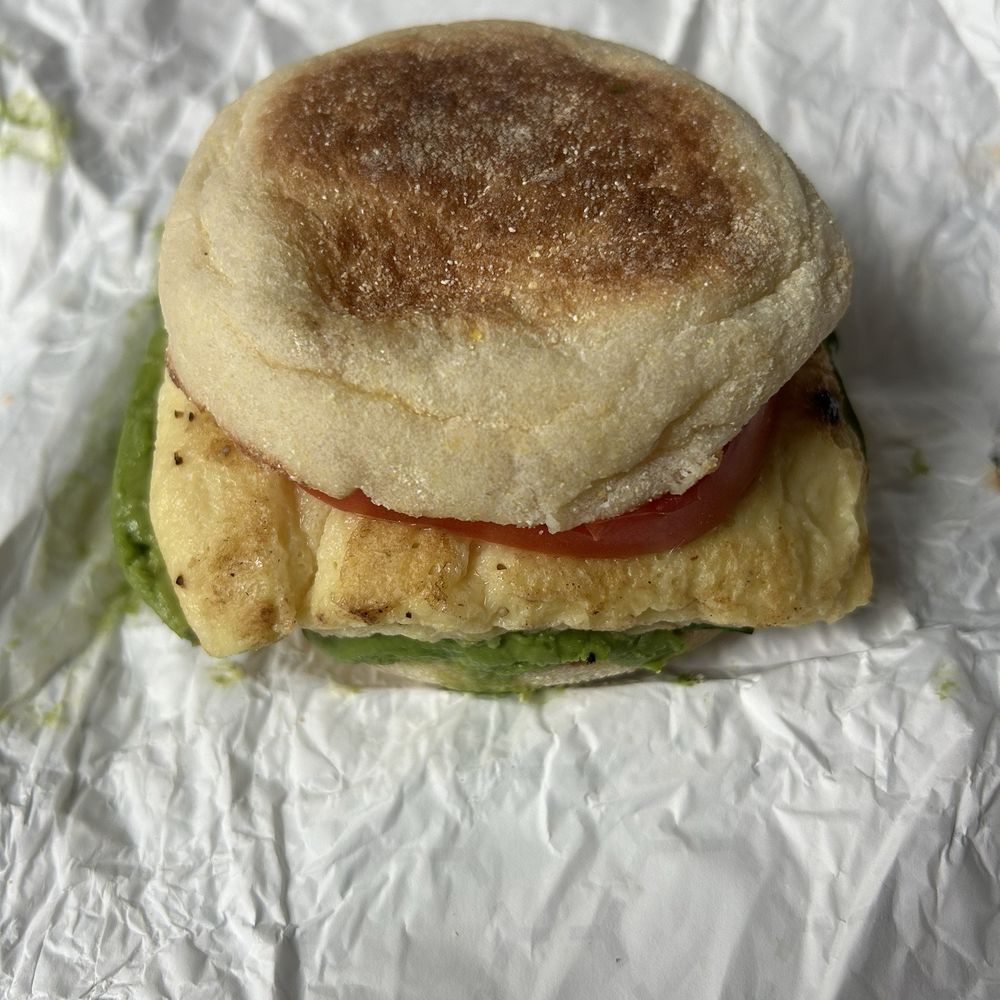 Elephant And Vine - Spicy Avocado + Egg Sandwich - Vegan Near Me - Evanston, Illinois