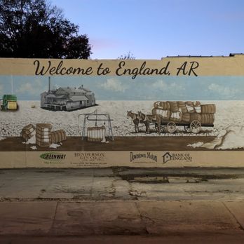 Welcome to England, AR - Welcome to England, AR - Public Art Near Me - England, Arkansas Welcome to England, AR - Welcome to England, AR - Public Art Near Me - England, Arkansas