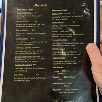 InDemand-Asian Street Food & Burger Bar - Cocktail Menu - Burgers Near Me - Winston-salem, North Carolina InDemand-Asian Street Food & Burger Bar - Cocktail Menu - Burgers Near Me - Winston-salem, North Carolina