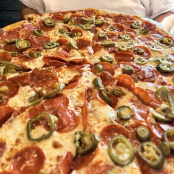 Burattino Brick Oven Pizza - 120 Pepperoni Pizza with Jalapeños - Pizza Near Me - Whittier, California Burattino Brick Oven Pizza - 120 Pepperoni Pizza with Jalapeños - Pizza Near Me - Whittier, California