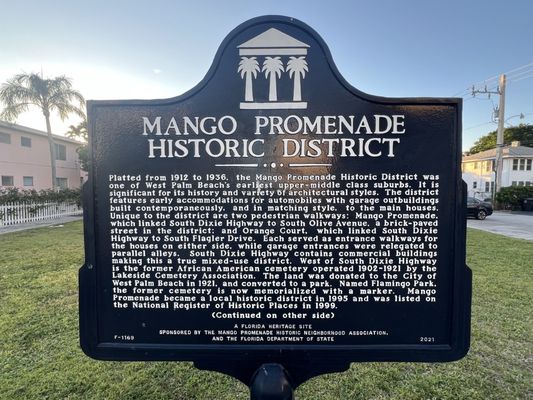Mango Promenade Historic District
