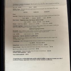 Mama Nell’s Kitchen - Menu