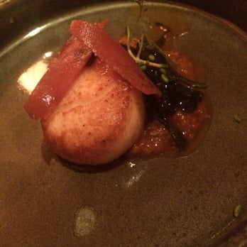 Morimoto - Pan seared diver scallops with seaweed bacon. - Japanese Near Me - Philadelphia, Pennsylvania Morimoto - Pan seared diver scallops with seaweed bacon. - Japanese Near Me - Philadelphia, Pennsylvania
